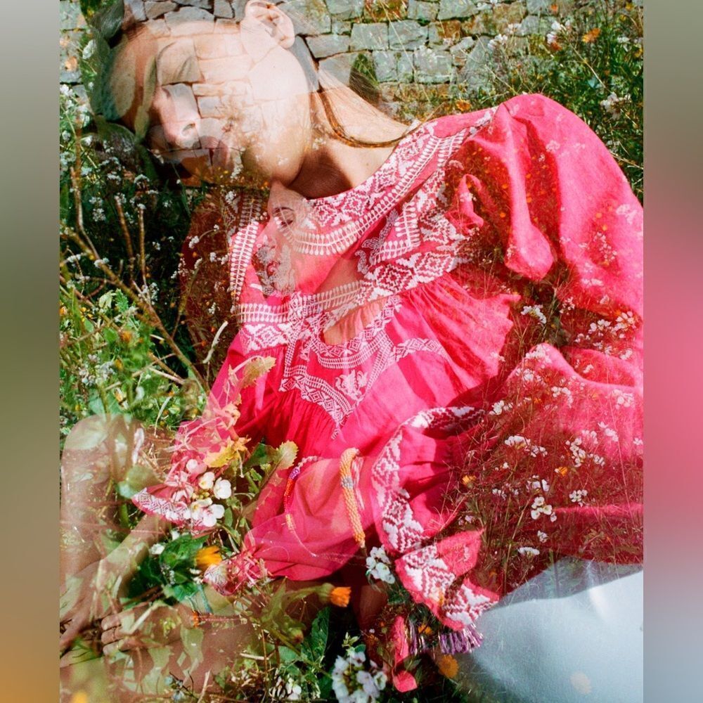 Zara Embroidered Blouse New - Picture 2 of 7